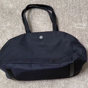 lululemon athletica Black Duffel Bag